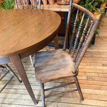 Load image into Gallery viewer, Vintage Wooden Dining Chair Set