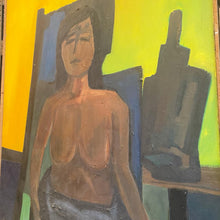 Load image into Gallery viewer, Vintage Abstract Woman Artwork