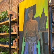 Load image into Gallery viewer, Vintage Abstract Woman Artwork