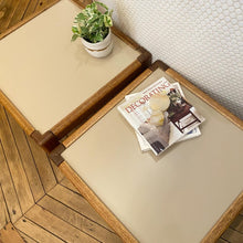 Load image into Gallery viewer, Post Modern End Table Set