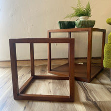 Load image into Gallery viewer, Cube Nesting Table Set