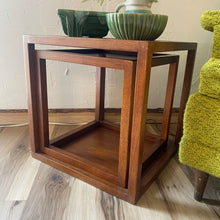 Load image into Gallery viewer, Cube Nesting Table Set