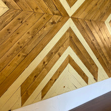 Load image into Gallery viewer, Large Wood Inlay Wall Art