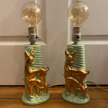Load image into Gallery viewer, Vintage Ceramic Lamp Set