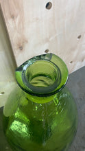 Load image into Gallery viewer, Green Glass Vase