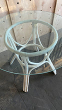 Load image into Gallery viewer, White Bamboo Dining Table