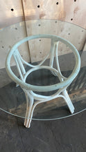 Load image into Gallery viewer, White Bamboo Dining Table