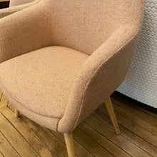 Load image into Gallery viewer, Mid Century Pink Chair Set