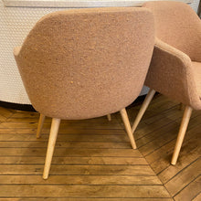 Load image into Gallery viewer, Mid Century Pink Chair Set