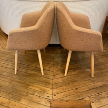 Load image into Gallery viewer, Mid Century Pink Chair Set