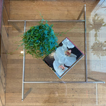 Load image into Gallery viewer, Chrome & Glass Coffee Table