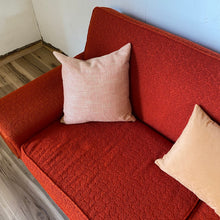 Load image into Gallery viewer, Orange Mid Century Sofa