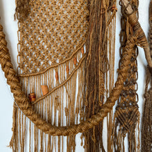 Load image into Gallery viewer, Large Vintage Macrame Wall Hanging