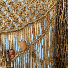 Load image into Gallery viewer, Large Vintage Macrame Wall Hanging