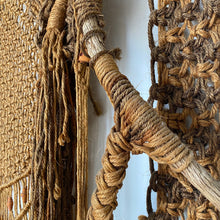 Load image into Gallery viewer, Large Vintage Macrame Wall Hanging