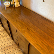 Load image into Gallery viewer, Mid Century Long Dresser