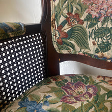 Load image into Gallery viewer, Floral Wood Frame Chair