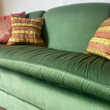 Load image into Gallery viewer, Green Skirted Sofa