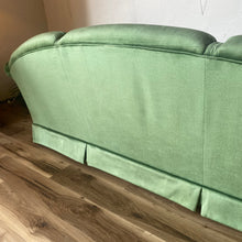 Load image into Gallery viewer, Green Skirted Sofa