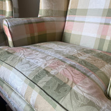 Load image into Gallery viewer, Pink & Green Plaid Chair Set