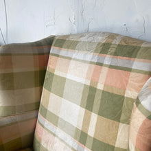 Load image into Gallery viewer, Pink & Green Plaid Chair Set