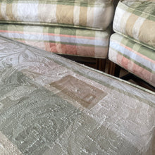 Load image into Gallery viewer, Pink & Green Plaid Chair Set