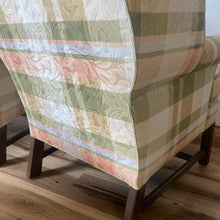 Load image into Gallery viewer, Pink & Green Plaid Chair Set