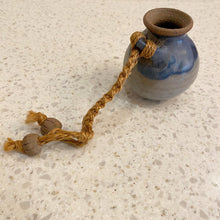 Load image into Gallery viewer, Blue Pottery Vase