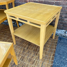 Load image into Gallery viewer, Mid Century Blonde Kroehler Table