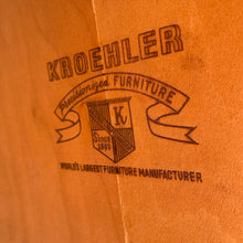 Load image into Gallery viewer, Mid Century Blonde Kroehler Table