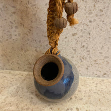 Load image into Gallery viewer, Blue Pottery Vase