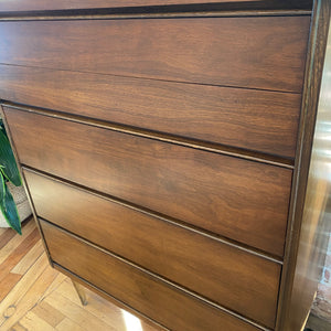 Mid Century Tall Dresser