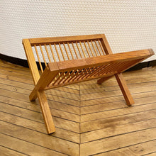 Load image into Gallery viewer, Large Wooden Magazine Rack
