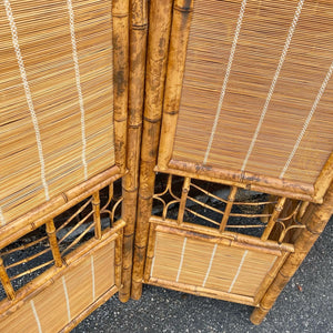 Bamboo Folding Screen