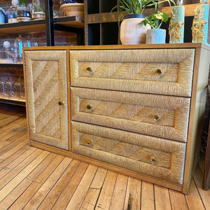 Rattan & Wood Dresser