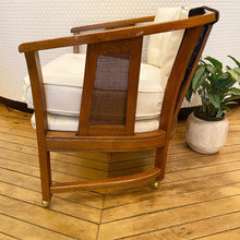 Load image into Gallery viewer, Vintage Barrel Vinyl Chair
