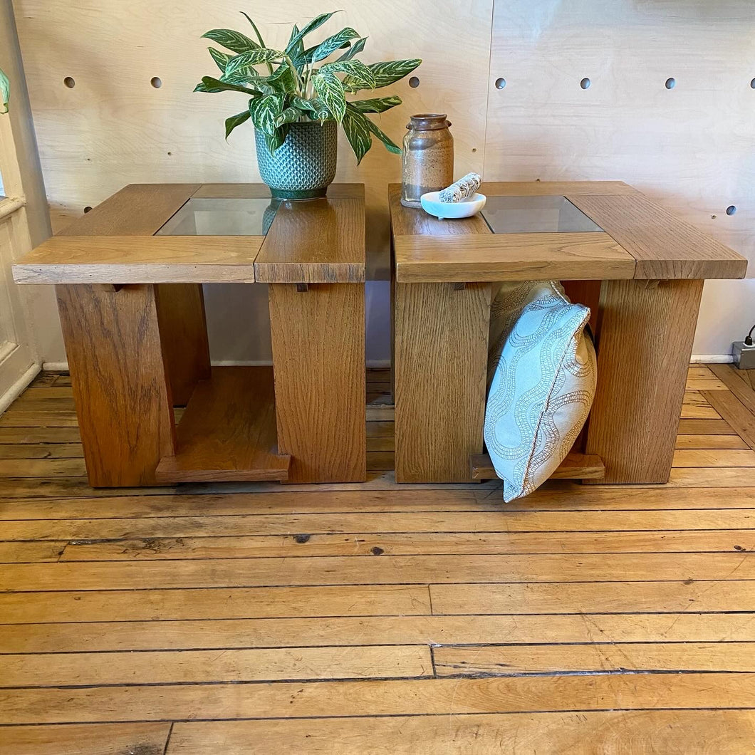 Post Modern Lane End Table Set