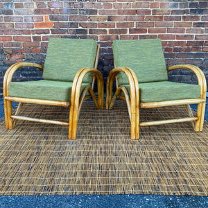 Vintage Bamboo Chair Set