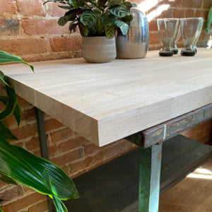 Industrial Butcher Block Island