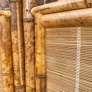Bamboo Folding Screen