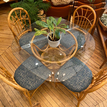 Load image into Gallery viewer, Boho Bamboo Dining Set
