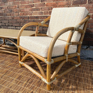 Bamboo Chair & Coffee Table