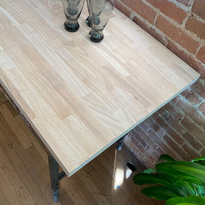 Industrial Butcher Block Island