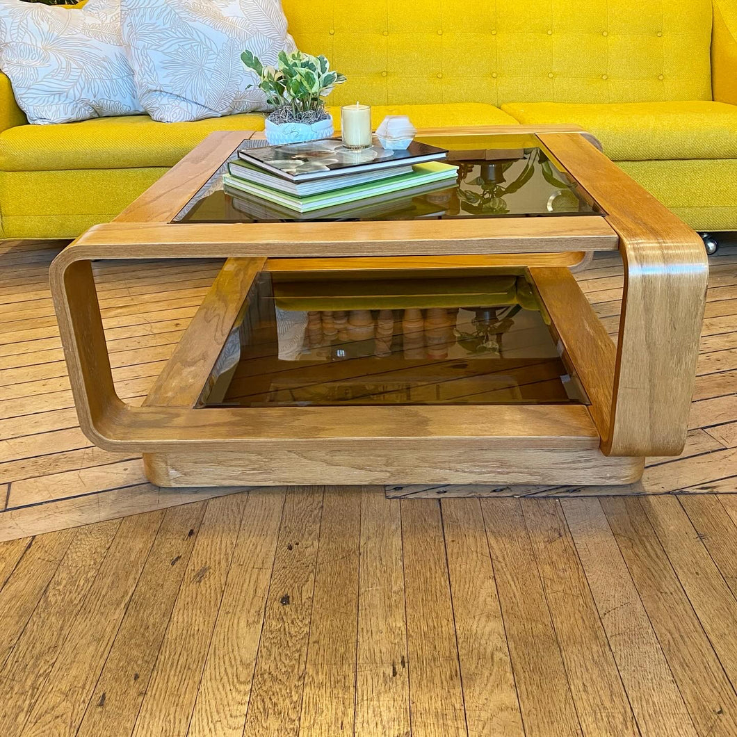 Post Mod Bent Plywood Coffee Table