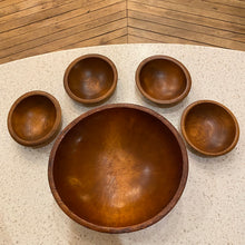 Load image into Gallery viewer, Wooden Salad Bowl Set
