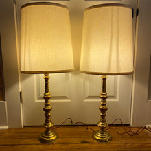 Load image into Gallery viewer, Brass Lamp Set
