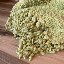 Load image into Gallery viewer, Textured Green Throw Blanket
