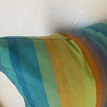 Load image into Gallery viewer, Earth Striped Lumbar Pillow
