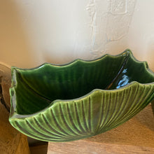 Load image into Gallery viewer, Vintage Dark Green Planter

