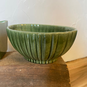 Vintage Dark Green Planter